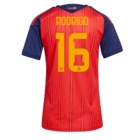 Camiseta España Rodri Hernandez #16 Primera Equipación Replica Mundial 2026 para mujer mangas cortas